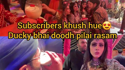 Ducky Bhai Ny Doodh Pilai Rasam Main Kitny Paisy Dye Youtube