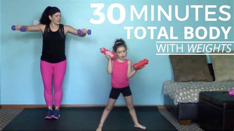 30 Minute Total Body Workout For Moms Youtube