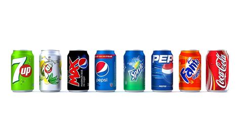 Du Coca Pepsi Fanta Lutin 7 Up Boisson Cola Un Soda Supermarché Métal Aluminium Pikist