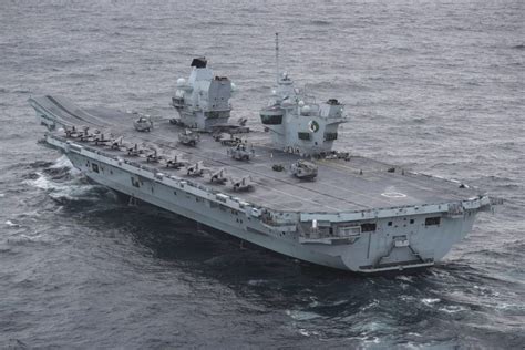 HMS Queen Elizabeth Assumes Role as Royal Navy’s New Fleet Flagship ...