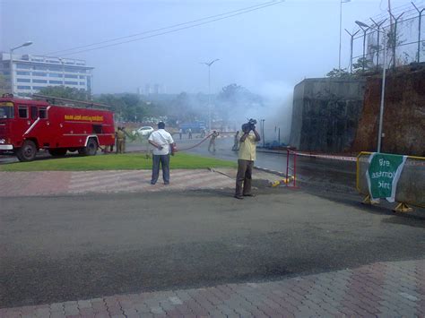 Mock Fire Drill at Athulya Building, Infopark, Kochi, Kerala