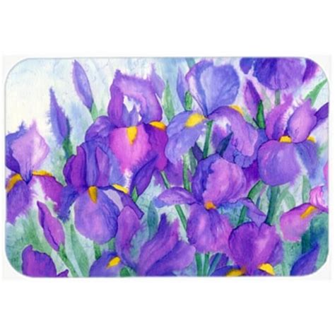 Purple Iris Mouse Pad Hot Pad Or Trivet Kroger