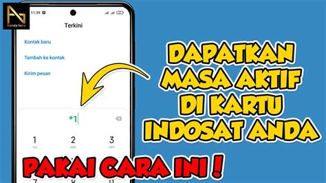 Cara Memperpanjang Masa Aktif Kartu Indosat Terbaru Youtube