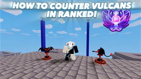 How To Counter Vulcan Spammers In Ranked Roblox Bedwars Youtube