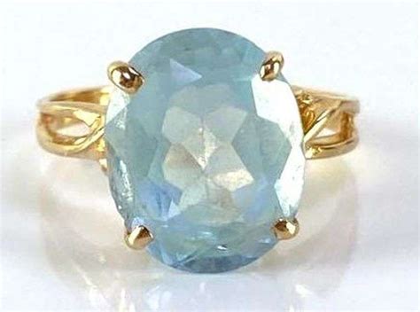 K Gold Topaz Ring Matthew Bullock Auctioneers