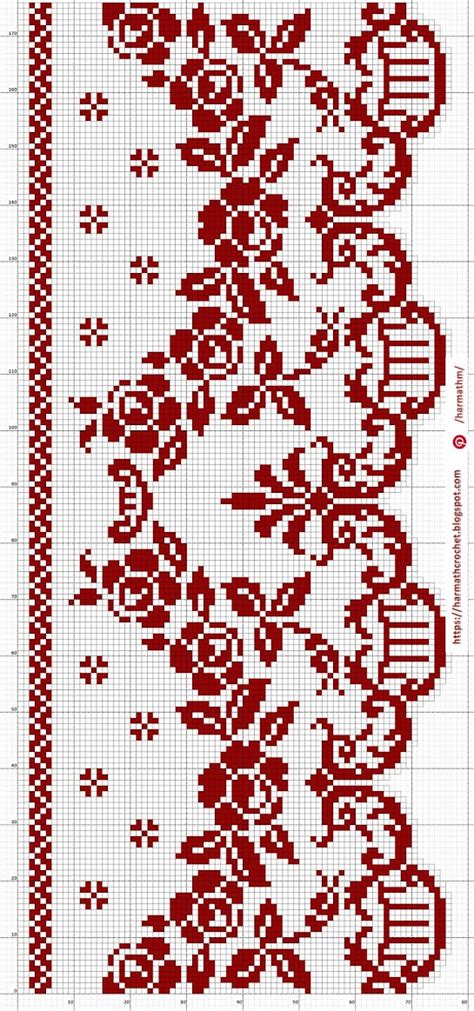 Filet Crochet Patterns Filet Crochet Lace 435 B