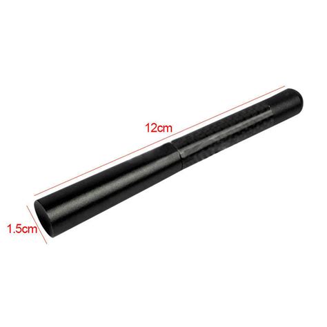 Universal Car Antenna Fm Am Radio Carbon Fiber Short Car Aerial For Wrc