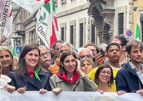 A Milano Il Corteo Nazionale Per Il 25 Aprile Cori E Applausi Per Schlein