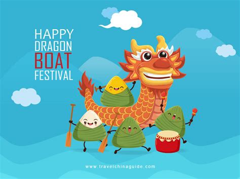 Greeting Cards Dragon Boat Festival Blessings