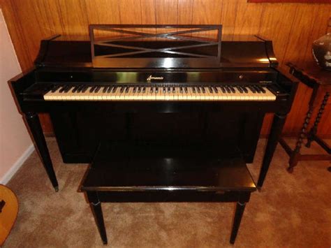 1955 Acrosonic Spinet Piano By Baldwin In Great Condition Piano