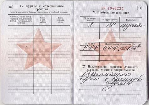 Где указываются категории кодности в военном билете? | Помощь ...