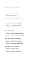 Foundations Of Biology Modules Genetics Evolution Anatomy