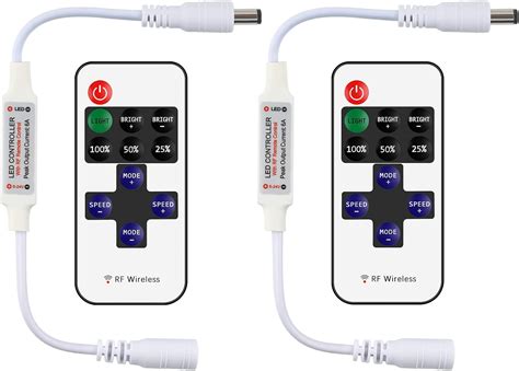 Rgbzone Pack Key Rf Mini Wireless Remote Controller With Dc