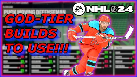 BEST OVERPOWERED BUILDS GUIDE NHL 24 EASHL YouTube