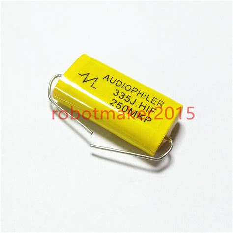 Audiophiler Axial Mkp Hifi Crossover Audio Capacitor 250v 1 47 Uf 2 2 4 7 10 22 Free