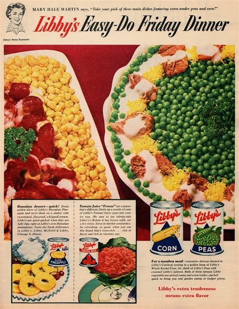 14 Interesting Vintage Food Ads From The 1950s Vintage Everyday