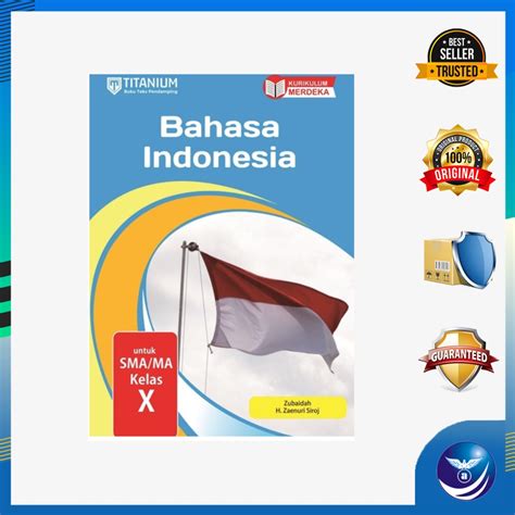 Jual Titanium Buku Teks Pendamping Kurikulum Merdeka Bahasa Indonesia