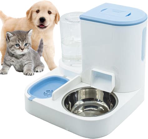 Amazon MUYG Automatic Cat Food And Water Dispenser Set 2 In 1