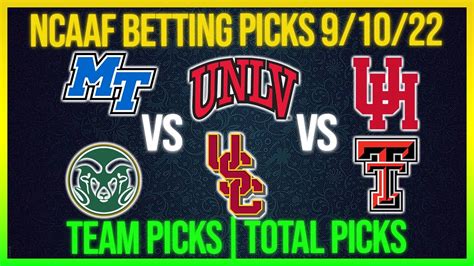 Free Ncaaf Betting Picks And Predictions Today Week 2 Saturday 9 10 22