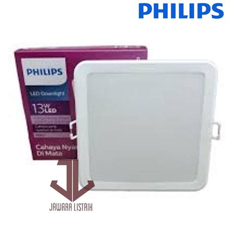 Jual PHILIPS LED MESON SQ SQUARE KOTAK 13W 13 W WATT 125 MM 59465