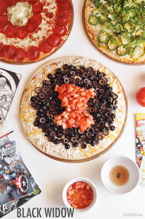 Black Widow Pizza Rachel Hollis