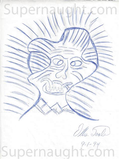 Ottis Toole Signed Demon Artwork