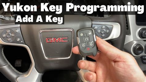 2015 2016 Gmc Yukon How To Program A Smart Key Remote Fob Add A