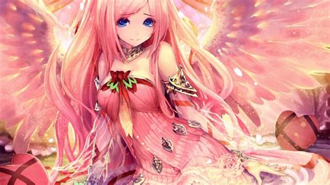 Kawaii Anime Pink Wallpapers Wallpaper Cave