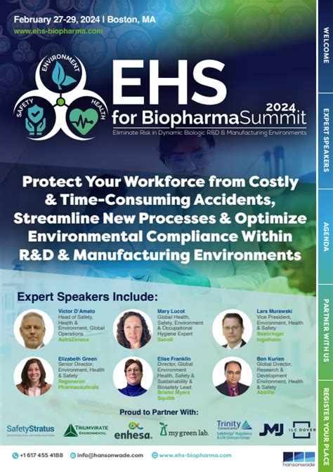 2024 Full Event Guide Ehs For Biopharma