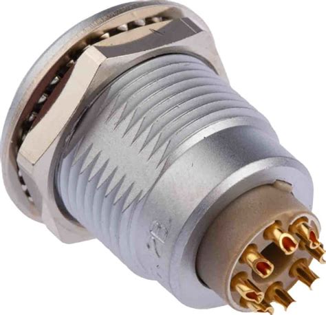 EGG 2B 308 CLL Lemo Conector circular Lemo hembra serie 2B de 8 vías