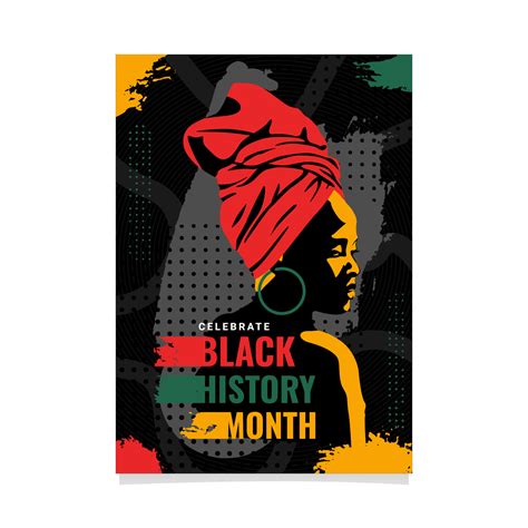 Black history Month Event Poster 5024691 Vector Art at Vecteezy