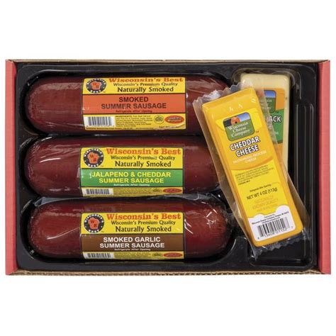 Wisconsins Best Premium Cheese And Sausage T Box 2004h Blains