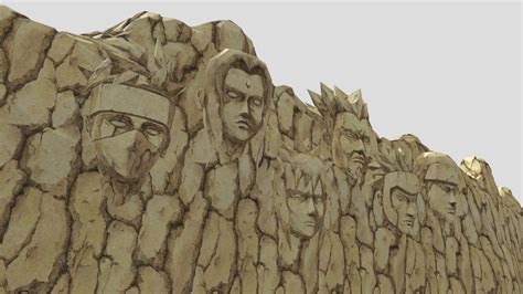 Naruto Hokage Monument