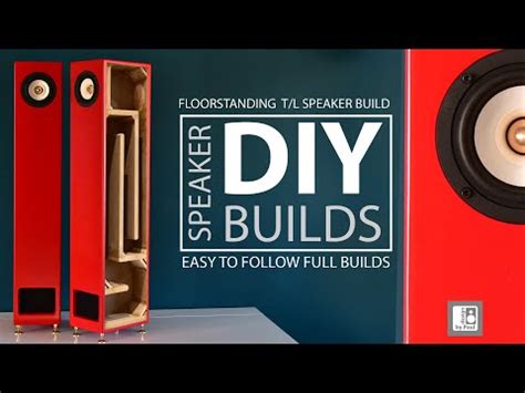 Transmission Line Speakers DIY Floorstanding Build | Audiophilepure