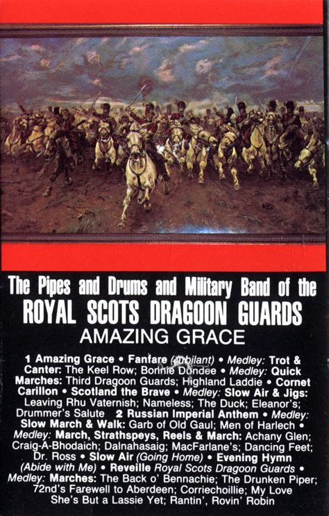 Page Album Amazing Grace De Royal Scots Dragoon Guards