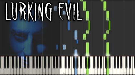 Lurking Evil Dark Horror Music Piano Tutorial Youtube