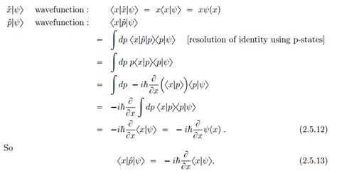 Quantum Mechanics Is This Treatment Of The Momentum Operator In The