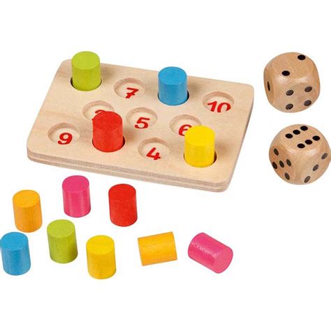 Goki Mini W Rfelspiel Shut The Box Naturpur Shop