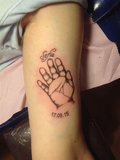 Baby Handprints Tattoo