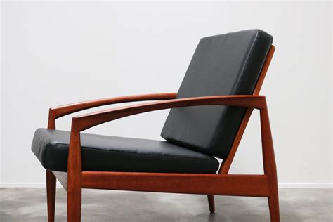 Pair Of Danish Design Paper Knife Lounge Chairs By Kai Kristiansen In