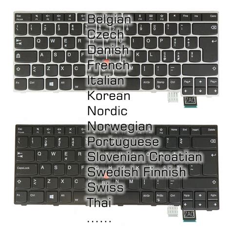 Keyboard For Lenovo Thinkpad T470s 20hf 20hg 20js 20jt T460s 13 Gen