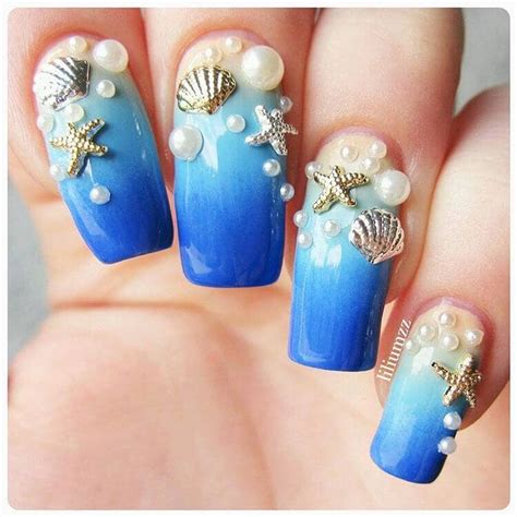 50 Best Mermaid Nail Arts To Express Your Personality