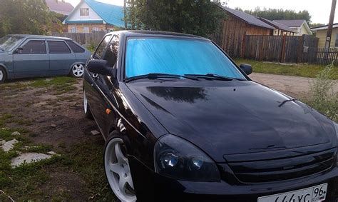 Дубайка — Lada Приора хэтчбек, 1,6 л, 2009 года | стайлинг | DRIVE2