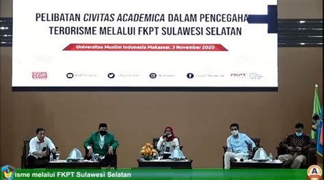 Dialog Pencegahan Terorisme Umi Fkpt Sulsel Hadirkan Bnpt Ri Hingga