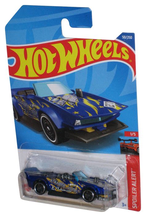 Hot Wheels Spoiler Alert 15 2021 Blue Track Manga Toy Car 50250