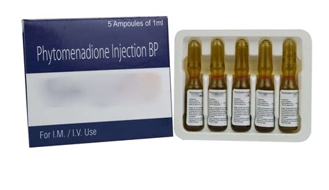 Best Top 10 Phytomenadione Injection Manufacturers In India