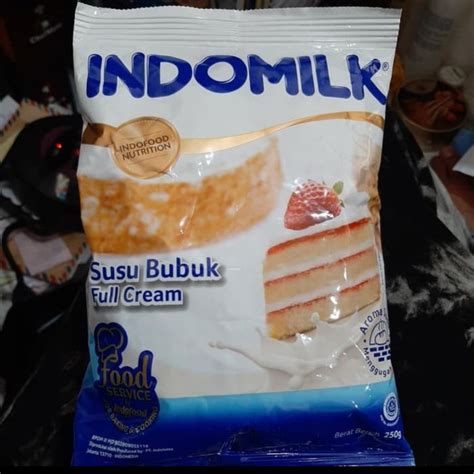 Jual Indomilk Susu Bubuk Fullcream Sachet 250gr Cocok Untuk Kueandminuman