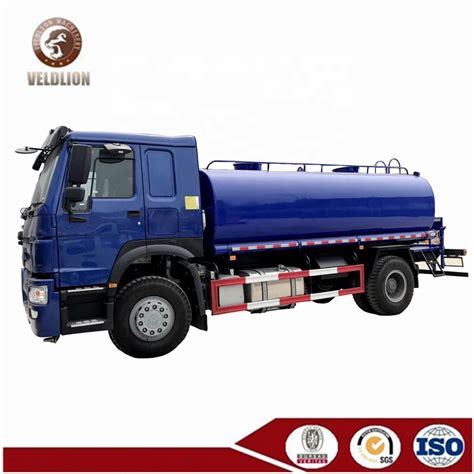 Sinotruk HOWO 4X2 10000liters Stainless Steel Water Tank Truck Water