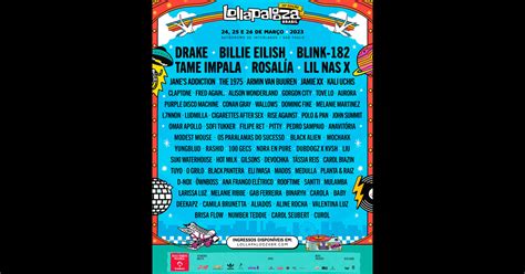 Lollapalooza Brasil 2023 revela line up da décima edição