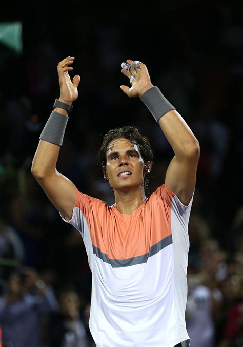 Photos Rafael Nadal Defeats Milos Raonic To Reach The Sony Open